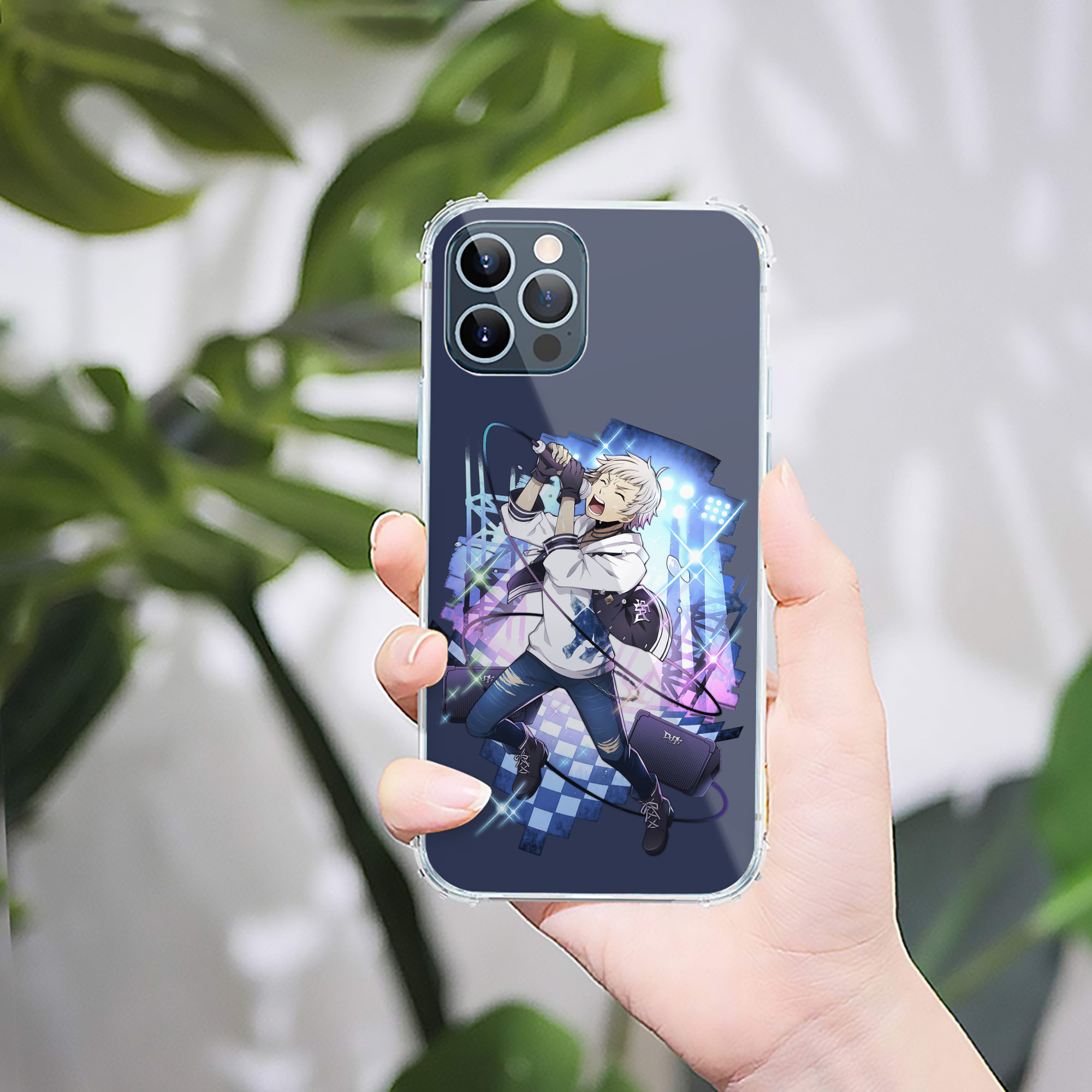 （画像用） 文豪ストレイドッグス Bungo Stray Dogs 【iPhone 12シリーズ対応】透明スマホケース（クリアソフトケース）
